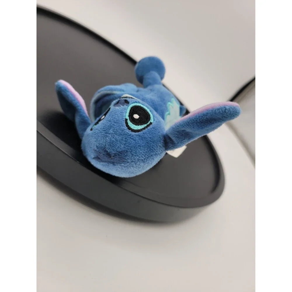 Disney Lilo & Stitch Snuggle Snappers Hugger Blue Plush Slap On Bracelet
